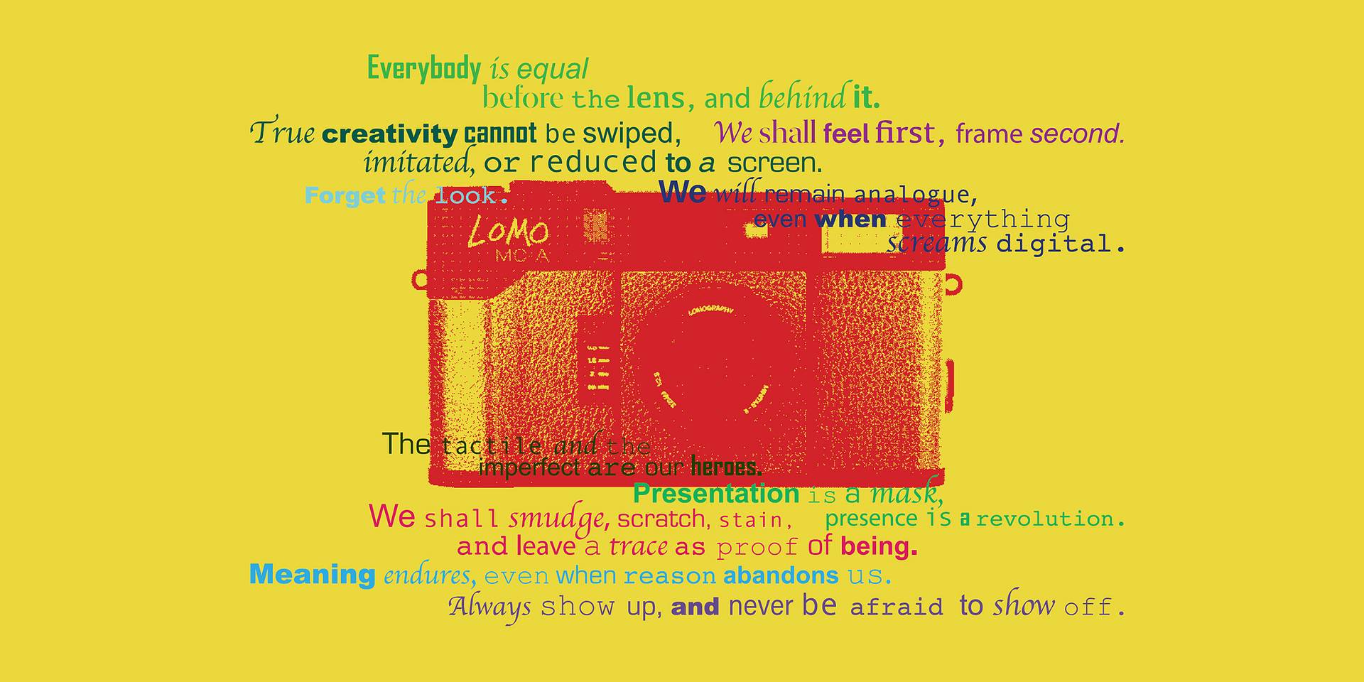 Lomo MC-A 135 全自动随拍胶片相机 | 十项 Lomographic 自由宣言