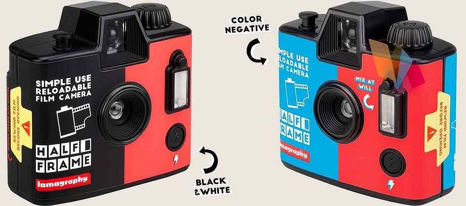 Lomography 教程:如何为 Simple Use 拍拍乐半格畅拍胶片相机换卷