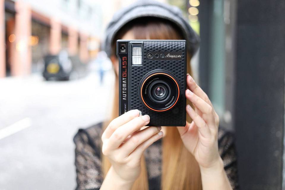 Lomo'Instant Automat Glass Magellan 自动拍立得相机广角玻璃镜头套裝－经典型格黑色