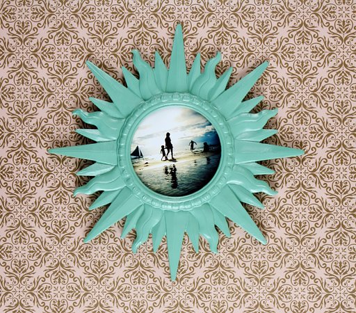 Turn an Old Mirror into a Frame!