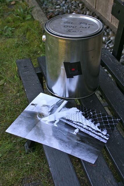 Make an Empty Paint Can Into a Pinhole Camera