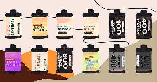 Lomography 所有底片系列