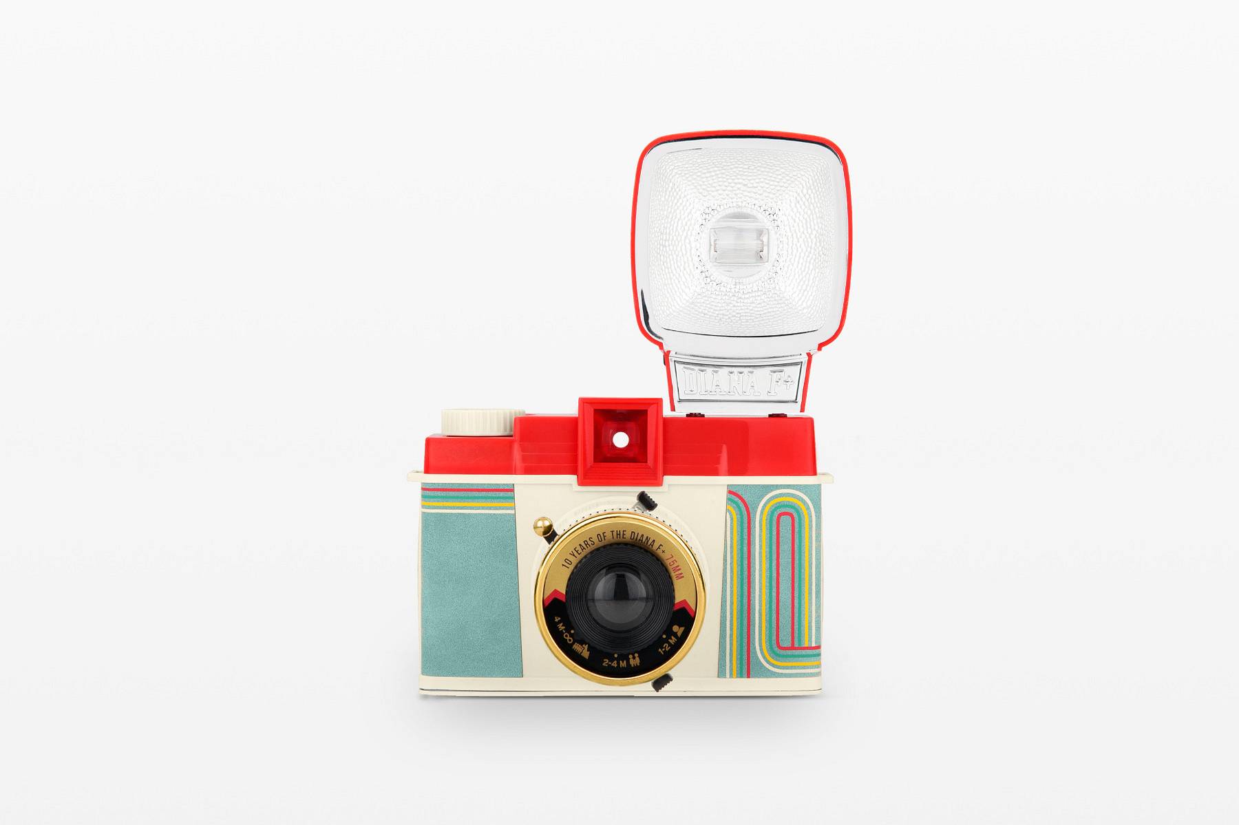 Diana F+ 120 戴安娜胶片相机连闪光灯套装－10 周年限量版