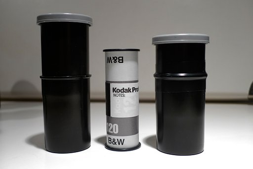 Recycle your 35mm Canisters to Make Home for 120 films!