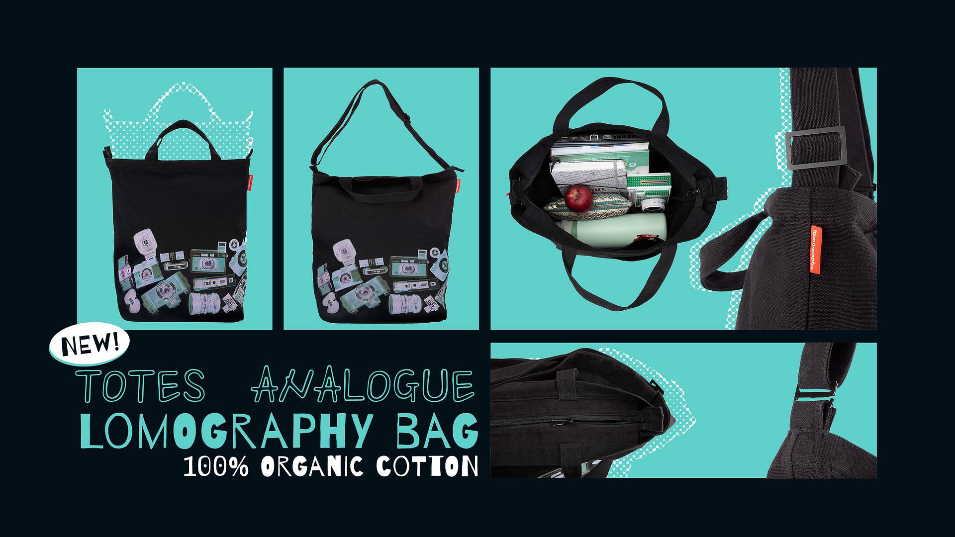新品登場|純棉 Analogue 托特包