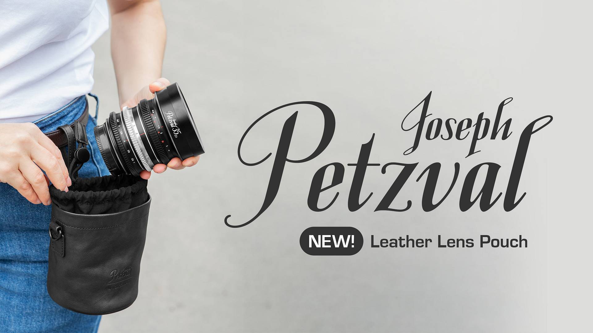 新品发布 | Joseph Petzval 真皮镜头收纳包