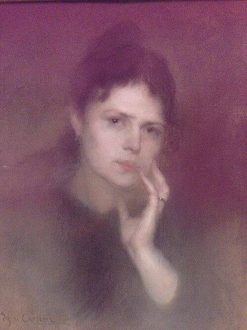 Madame Carrière – Eugène Carrière. Gournay-Sur-Marne, 1849, Paris 1906 | photo source – wikimedia commons