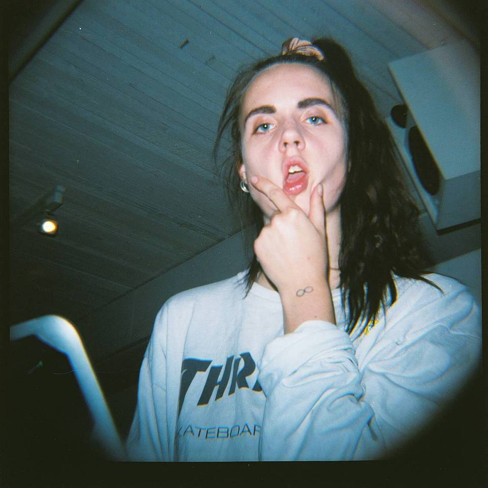 Photos shot by MØ with the Diana F+