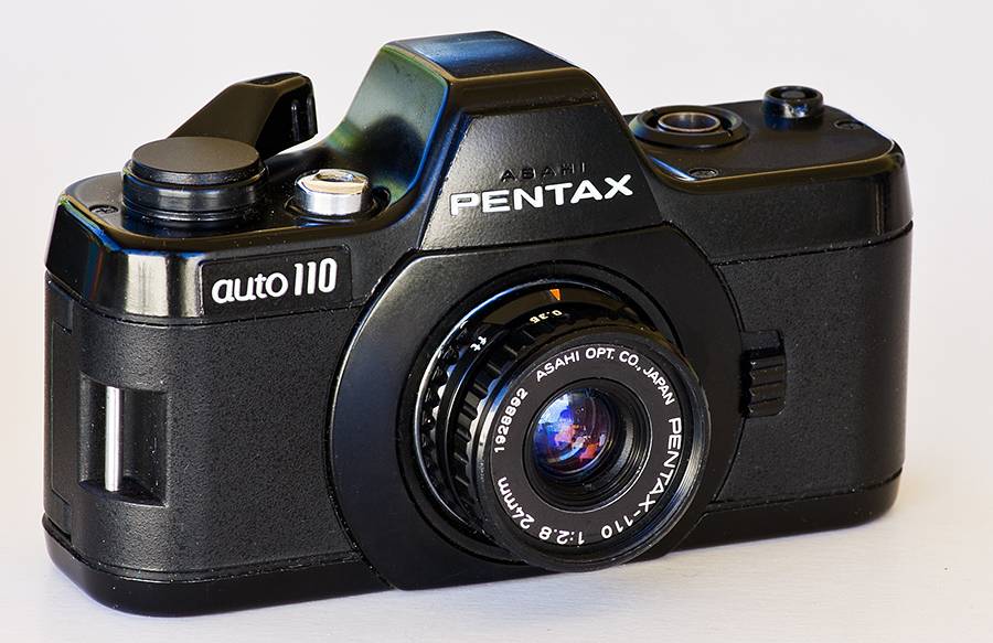 ASAHI PENTAX auto 110 SLR SYSTEM 本体 Mi primer cámara de 110: Asahi Pentax Auto 110 · Lomography