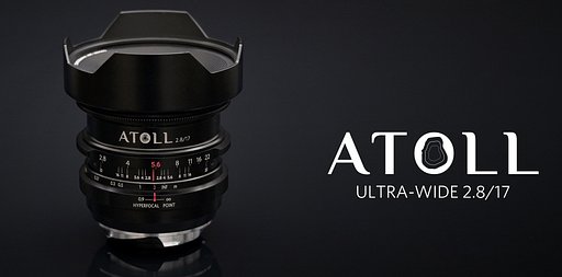 Atoll 2.8/17 超廣角鏡頭－Leica M 卡口