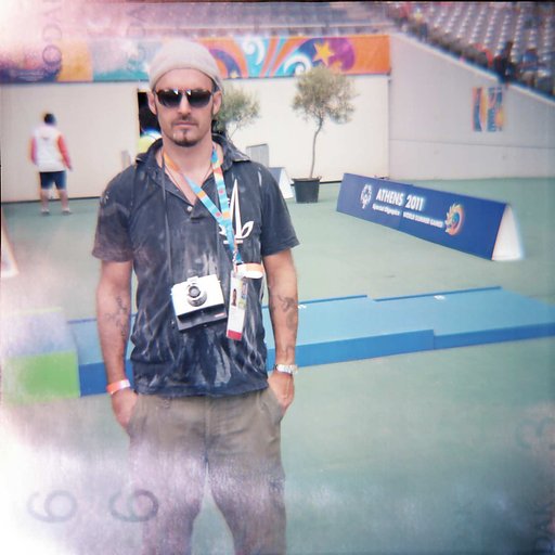 LomoAmigo Spiros Poros at the Special Olympics