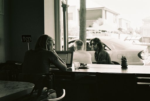 Analogue Scenes from the Café