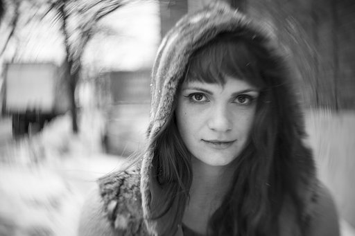 Coco Alexander and the New Petzval 58 Bokeh Control Art Lens