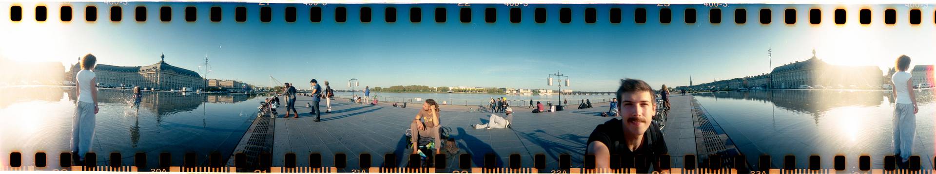 由math0165 在 Place de la Bourse 的 Miroir d’eau 上拍摄的照片
