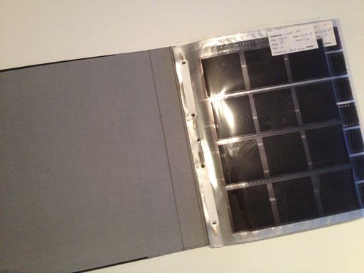 DIY Binder for Negative Sleeves