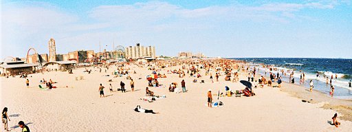 Places to Go for Traveling Lomographers: Coney Island Beach & Boardwalk