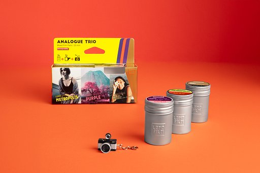 NEW Analogue Trio Mixed Film Pack 35 mm