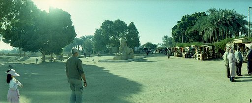 Colossal Statue of Ramses II in Memphis, Cairo