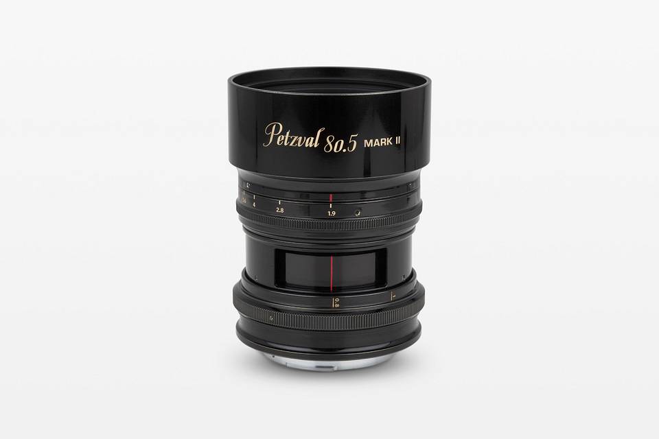 Petzval 匹兹伐 80.5 mm MKII f/1.9 散景调控艺术镜头 - 黑铜版 - Canon EF 卡口