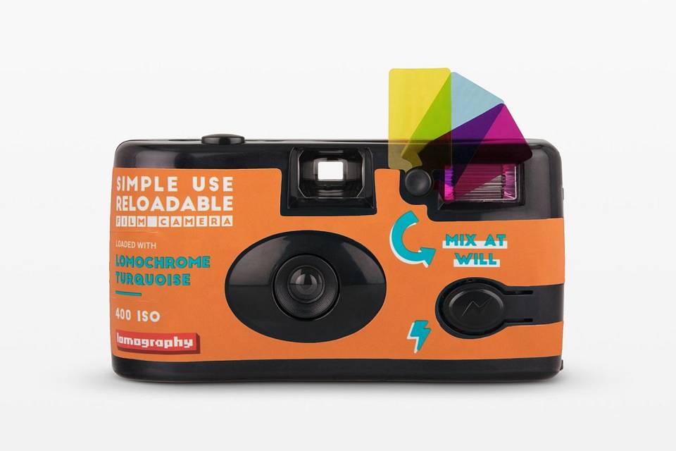 Lomography Simple Use 易拍胶片相机（Turquoise 绿松石负片