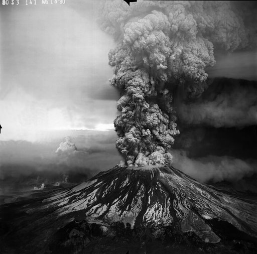 Mount St. Helens Eruption in 1980