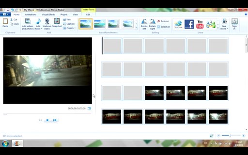 如何使用 Windows Live Movie Maker 來製作影片