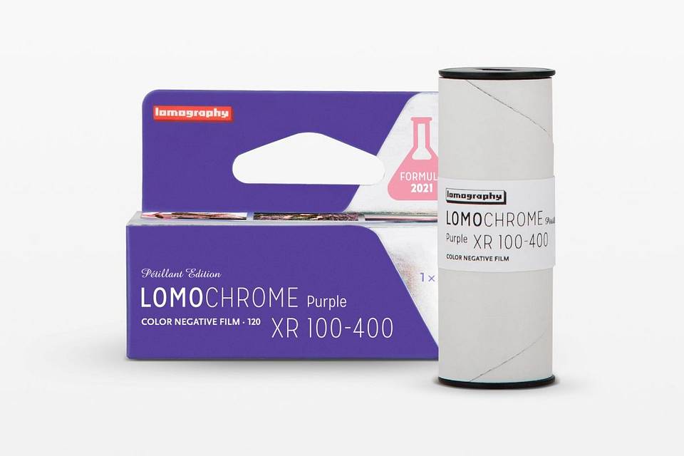 LomoChrome Purple ISO 100–400 120 紫调负片－ Pétillant 汽泡特別版
