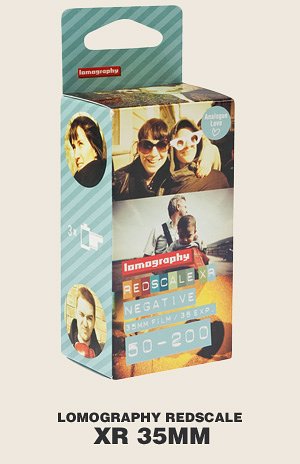 新しいLomography Redscale XR Filmを体験しよう！