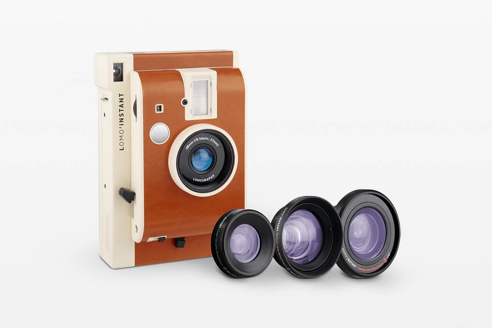 Lomo’Instant Sanremo 拍立得相机套装－琥珀色