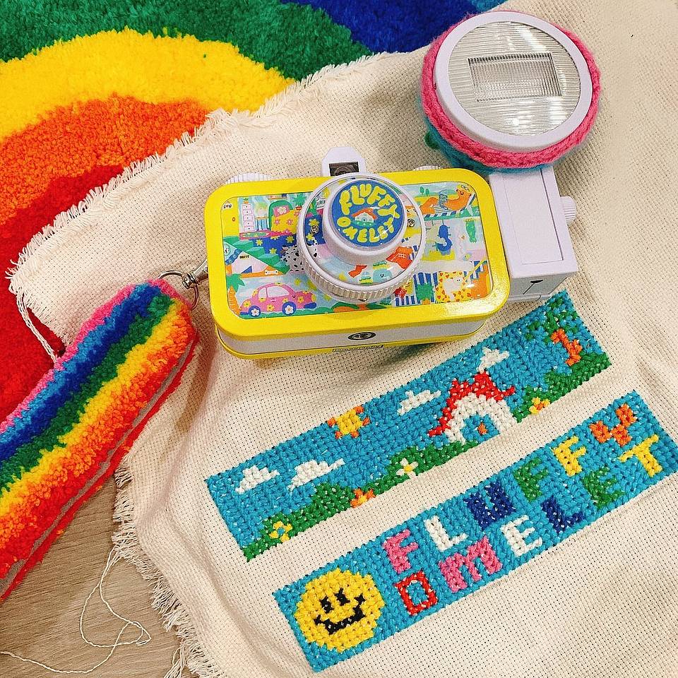 10个创意且色彩缤纷的 La Sardina 沙丁鱼胶片相机 DIY 作品