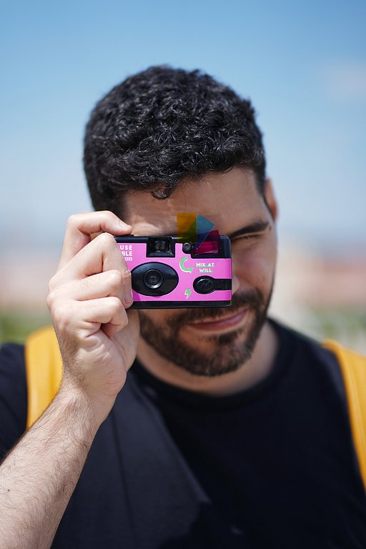 Simple Use Reloadable Film Camera LomoChrome Purple