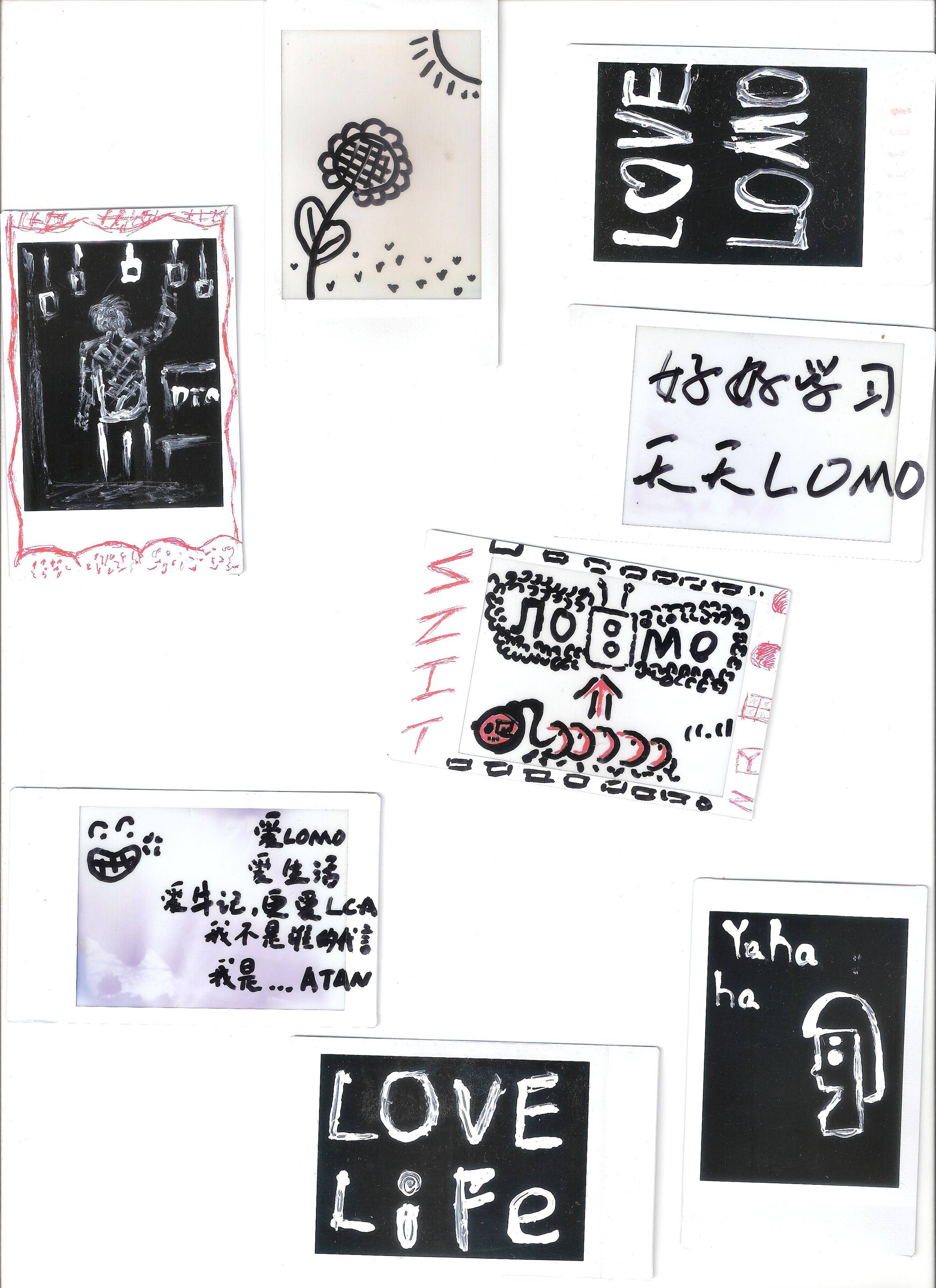 Instant废片小小利用 · Lomography