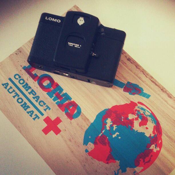 フィルムカメラ lomography LC-A＋木箱BOX おまけ付き