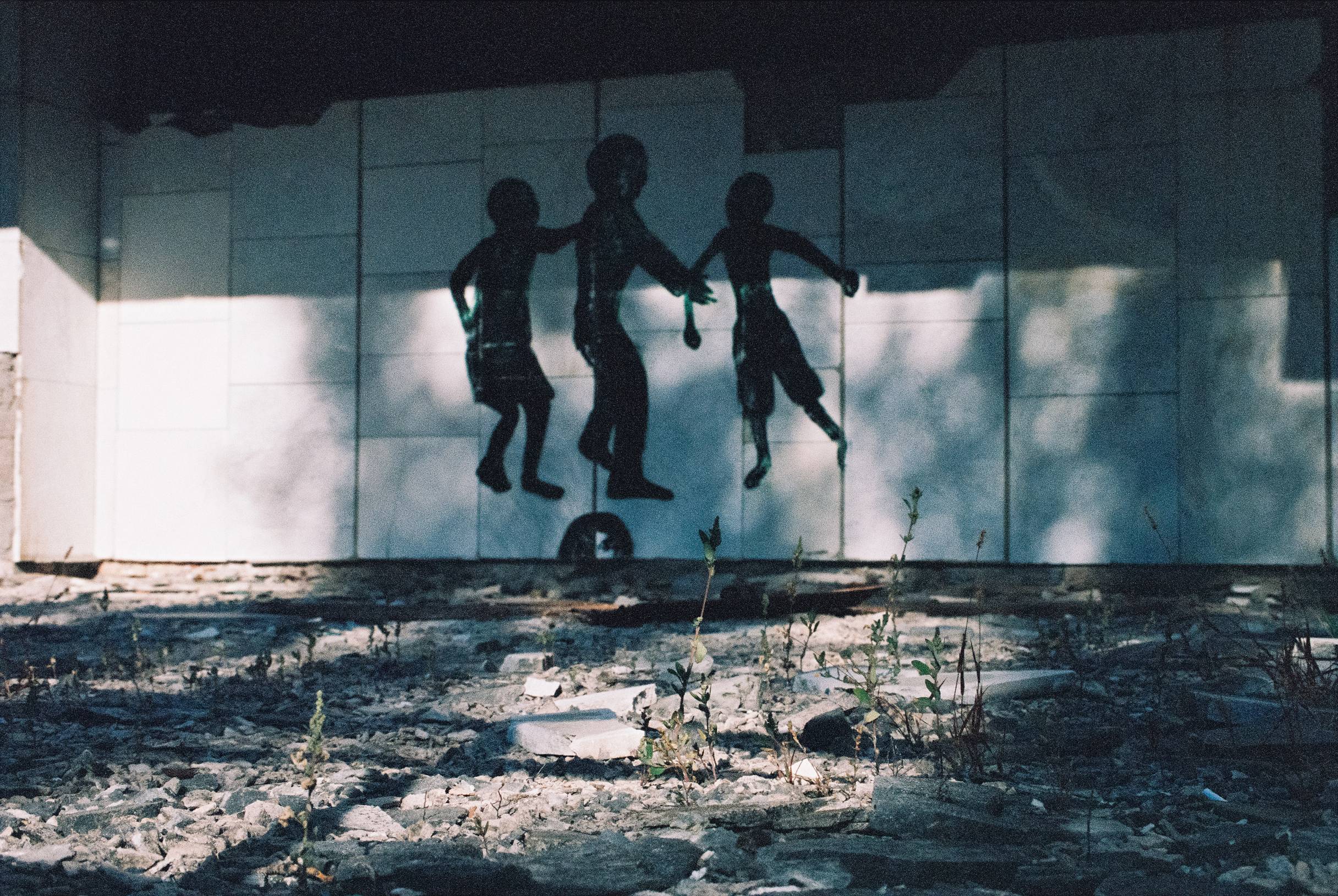 Chernobyl Exclusion Zone - Pripyat graffiti” by · Lomography