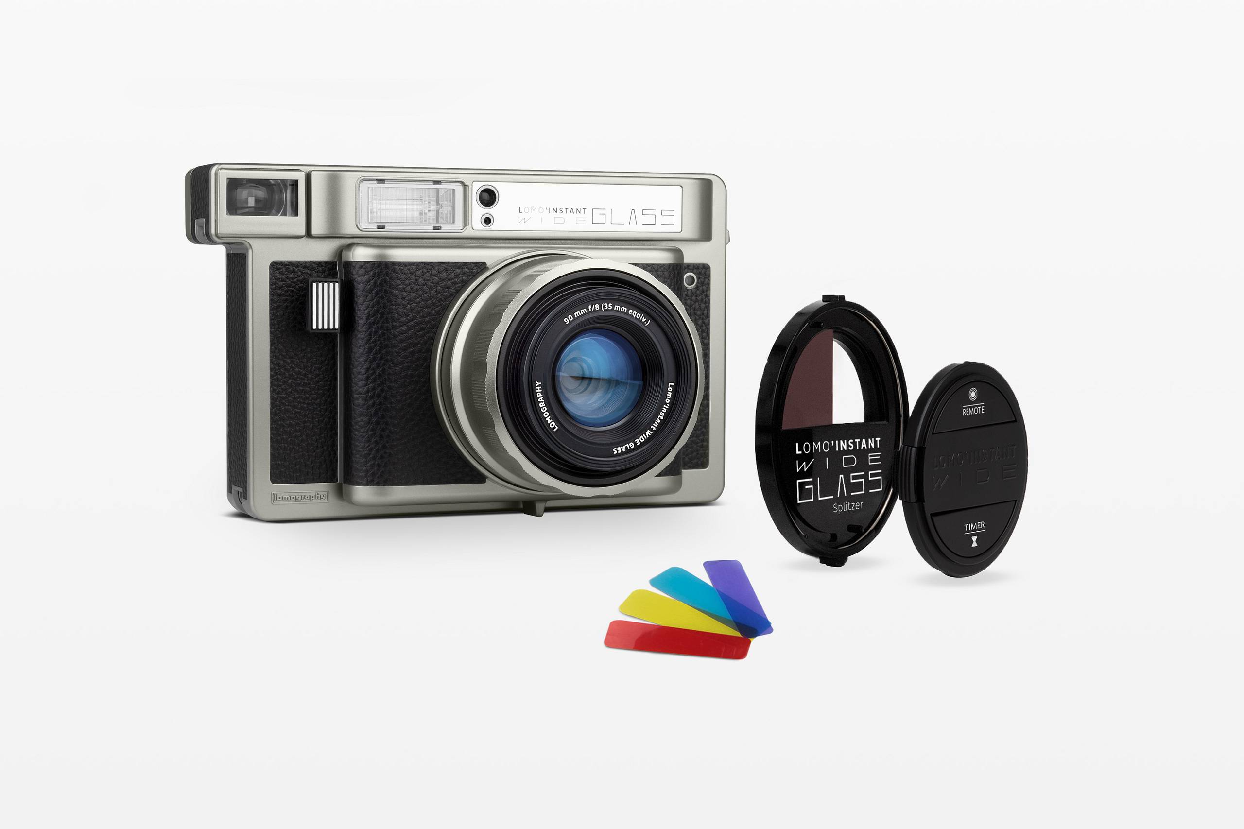 Lomo'Instant Wide Glass 宽幅玻璃镜头拍立得相机 - 日蚀黑版