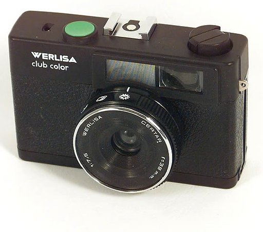 Werlisa Club Color: a typical spanish "simple & cheap" camera.