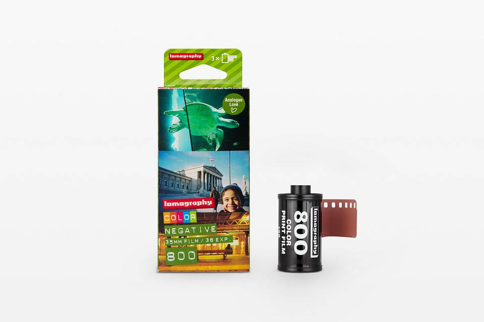 Lomography Color Negative ISO 800 135 彩色负片胶卷（三卷）