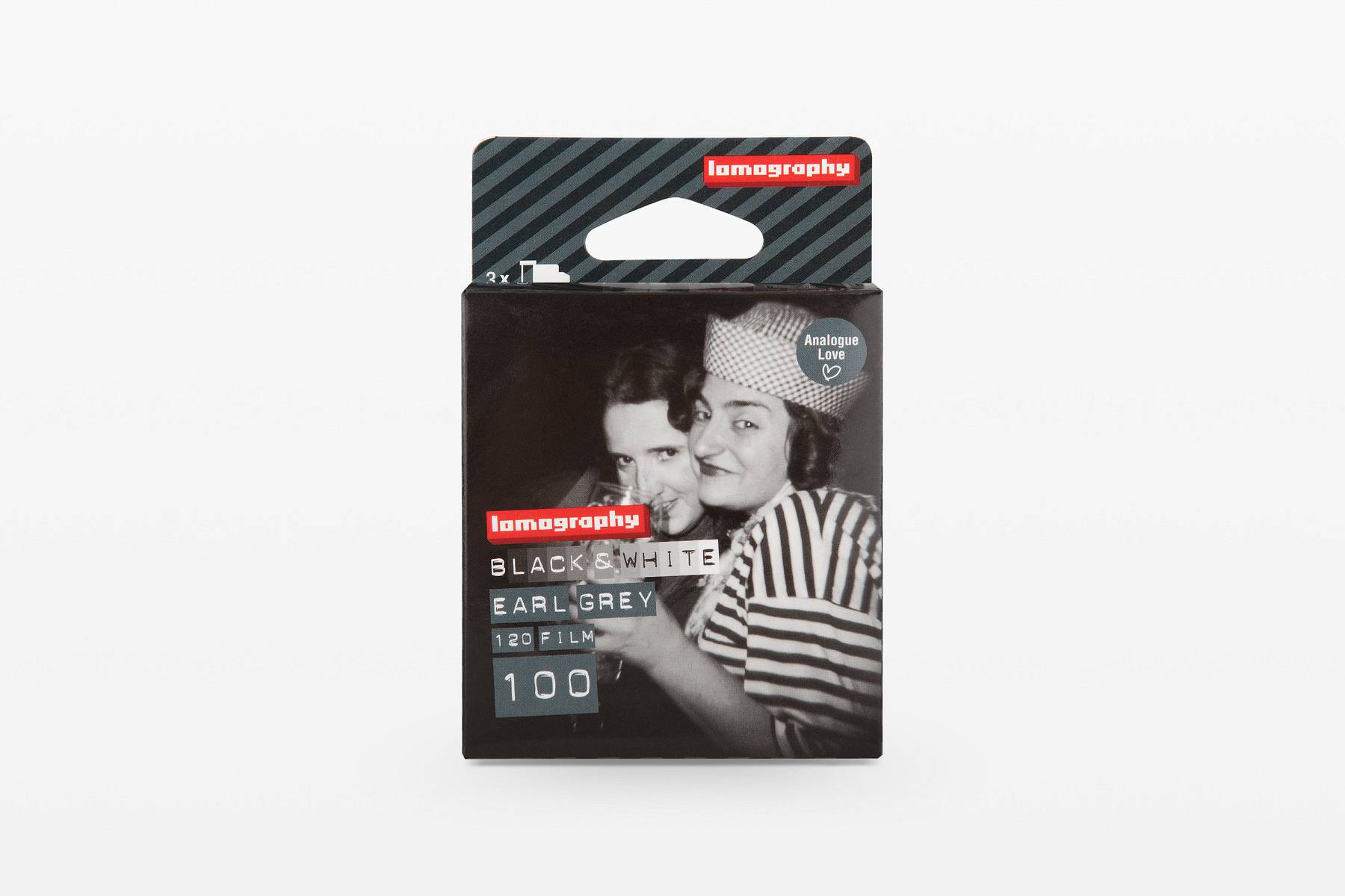 Lomography B&W Earl Grey ISO 100 120 黑白胶卷（三卷）