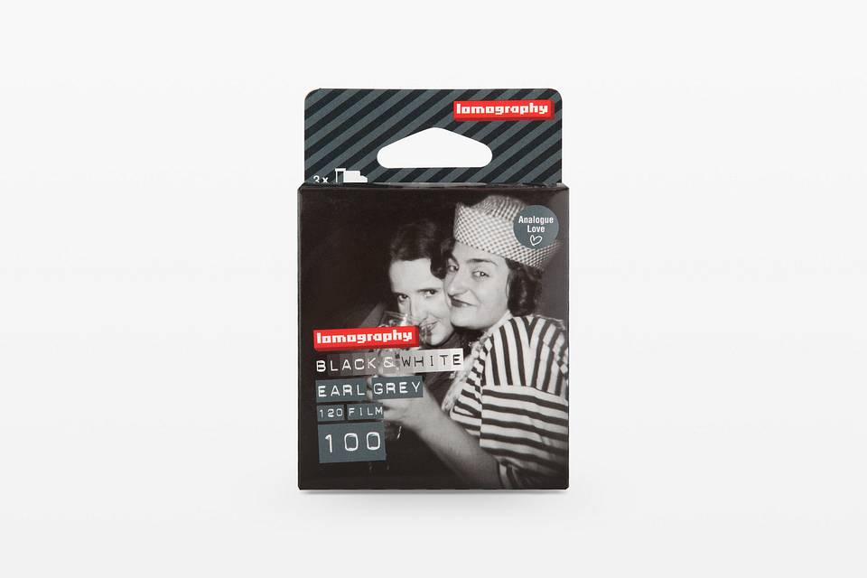 Lomography B&W Earl Grey ISO 100 120 黑白胶卷（三卷）
