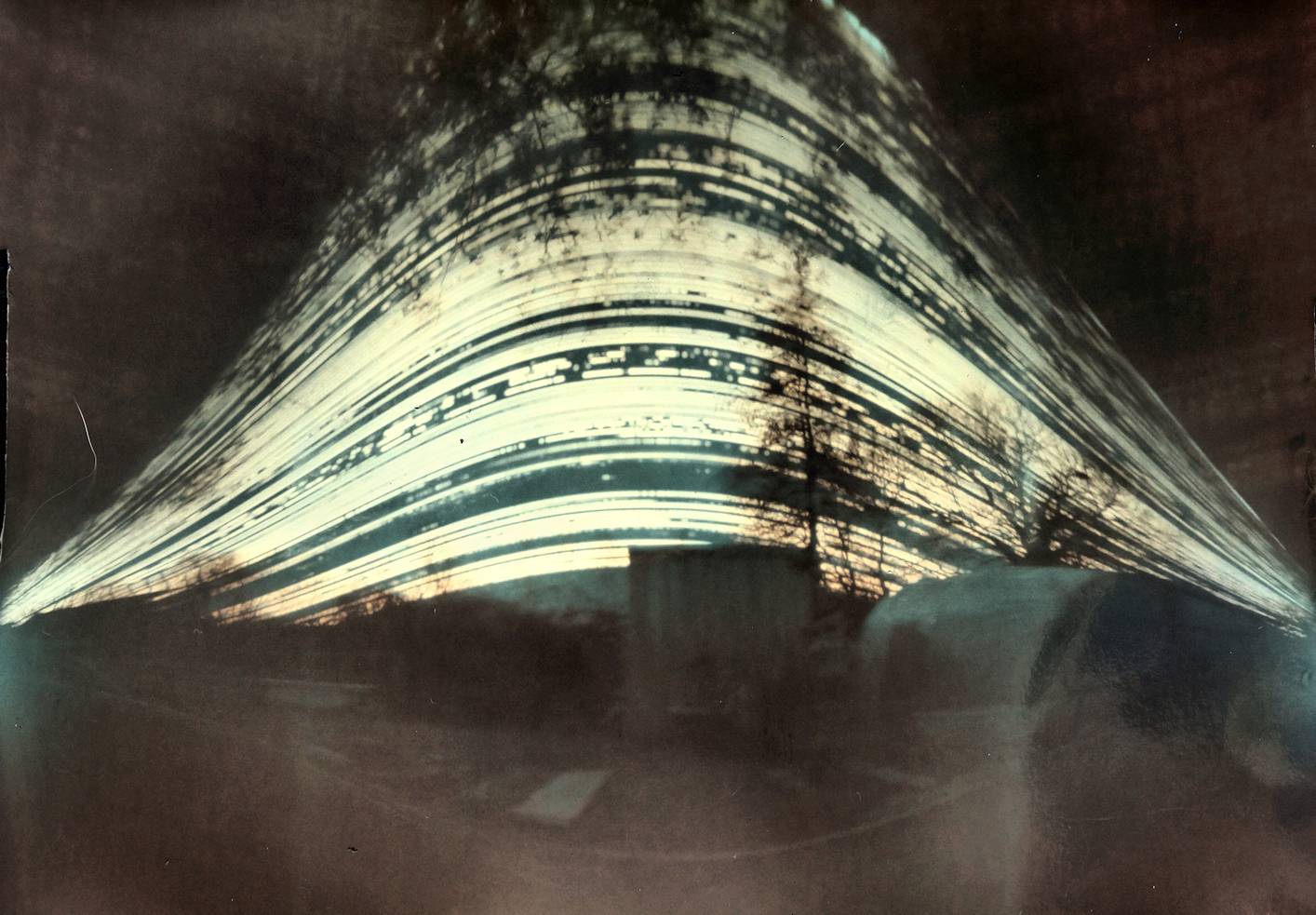 Photo: Alan Withington | 6-Month Solargraph on a Community Garden