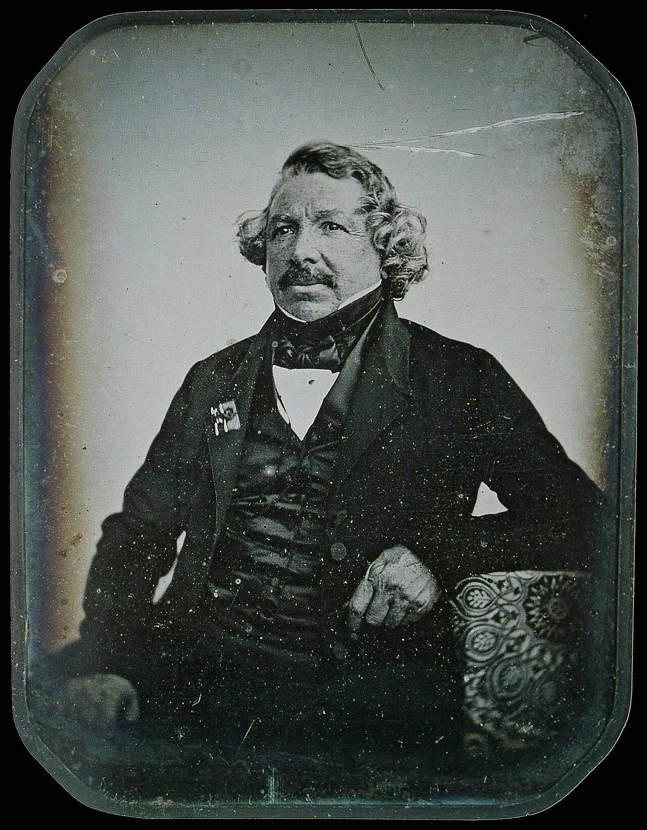 Portrait of Louis Daguerre (1787-1851) | photo source – wikimedia commons