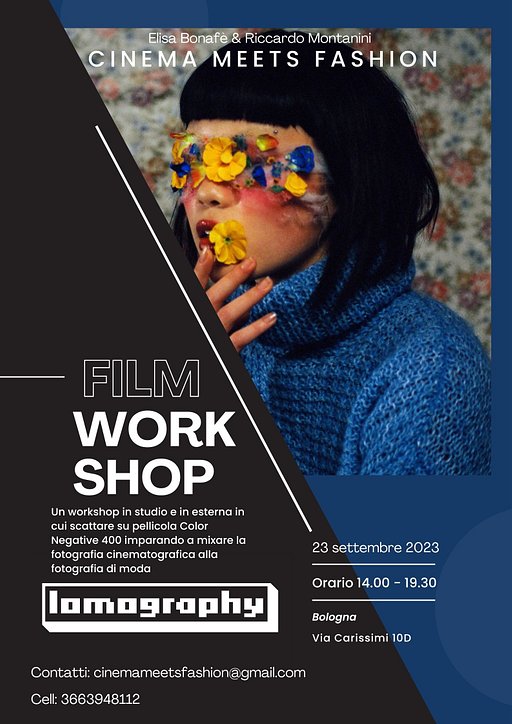 Cinema Meets Fashion: Workshop di Fotografia Analogica