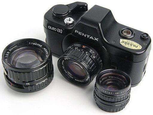 Iconic 110 Cameras: Pentax Auto 110