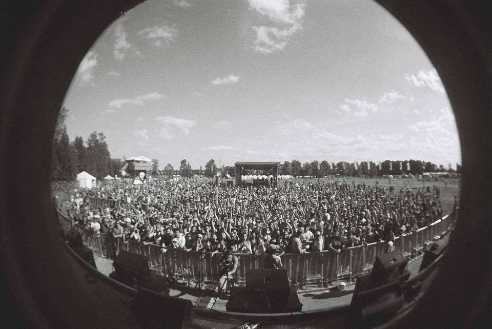 Photos shot by Courtney Barnett with the Fisheye No. 2 35 mm Camera
