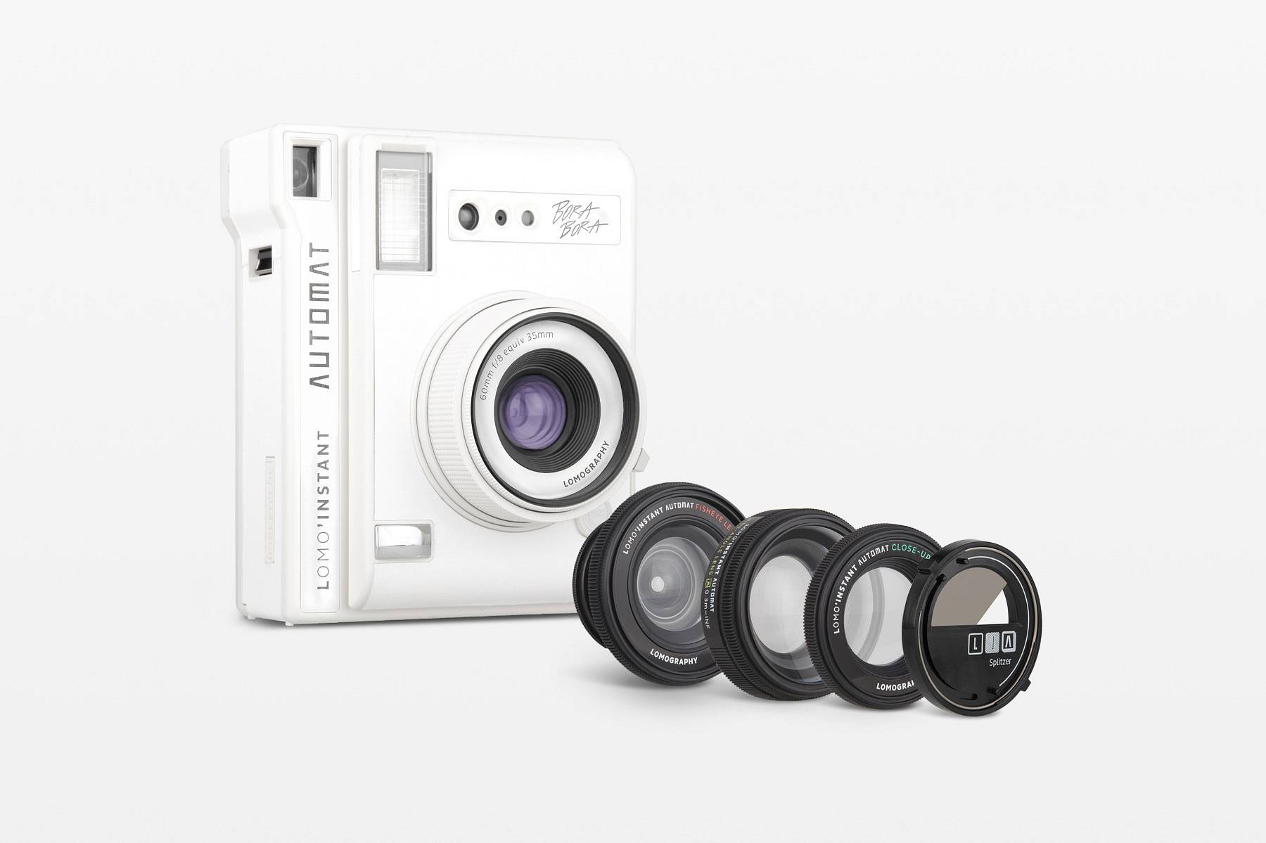 Lomo'Instant Automat 自动拍立得相机套装－经典纯白色