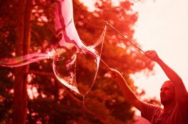 Film: expired fujichrome T64 tungsten, cross-processed · Lomography