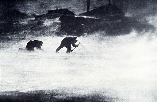 Frank Hurley in the Australasian Antarctic Expedition