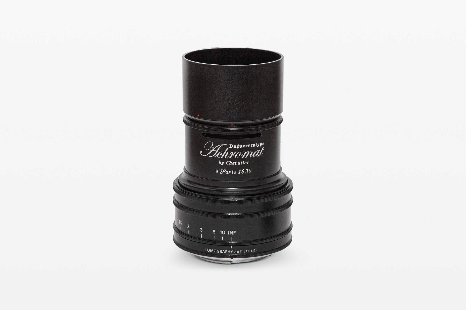 Daguerreotype Achromat 2.9/64 柔焦镜头经典黑铝 佳能卡口
