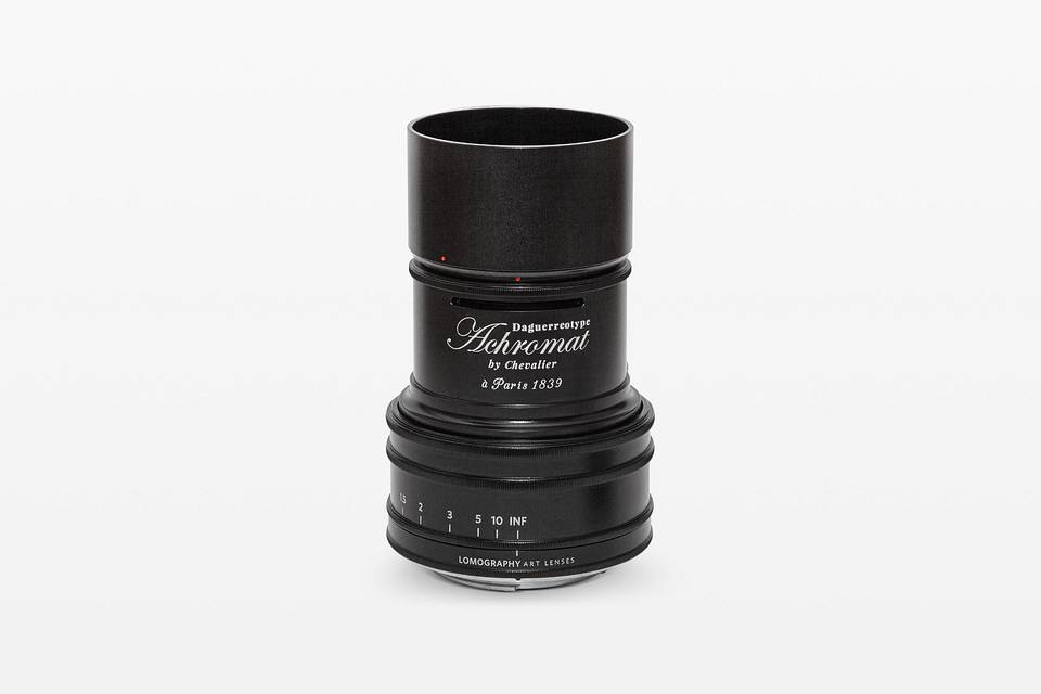 Daguerreotype Achromat 2.9/64 柔焦镜头经典黑铝 佳能卡口