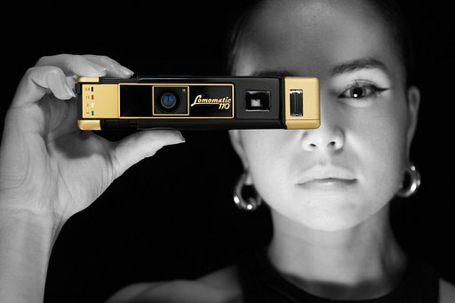 Lomomatic 110 Camera & Flash Bellagio